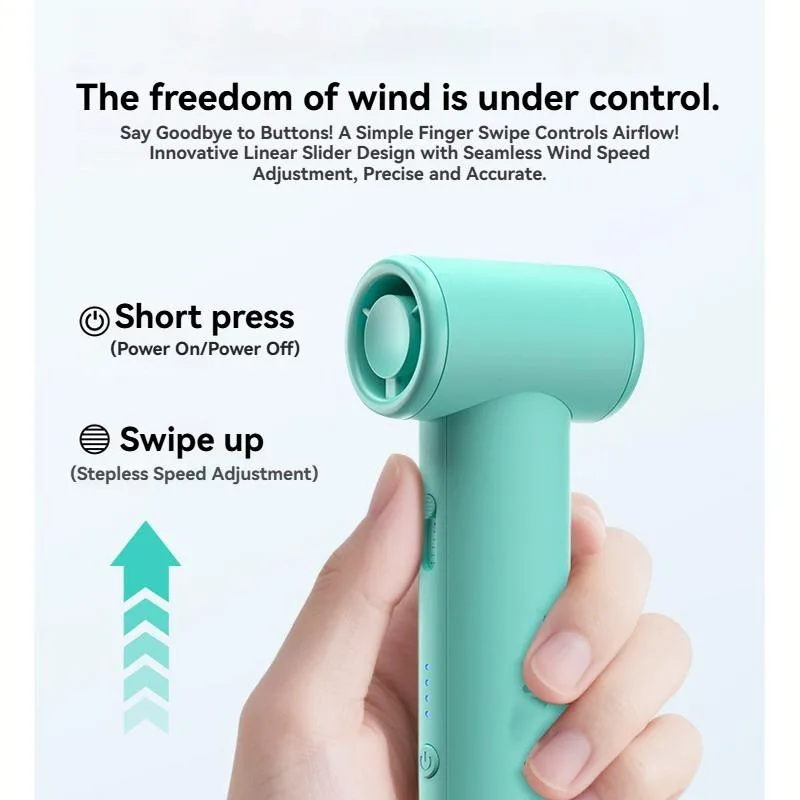 Kipas Angin Kuasa Tinggi Turbin Motor Brushless Pengering Angin Kuat Profesional - Image 3
