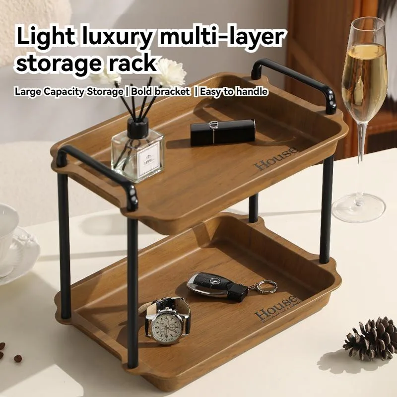 Double Tier Cup Holder Kitchen Desktop Mug Storage Rack Organizer Rak Gelas Meja - Image 3