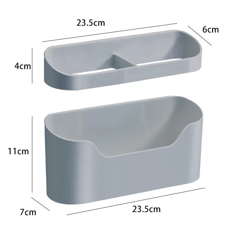 Wall Mounted Umbrella Rack Entrance Doorway Drip Dry Stand Storage Organizer Rak Payung Dinding - Image 3