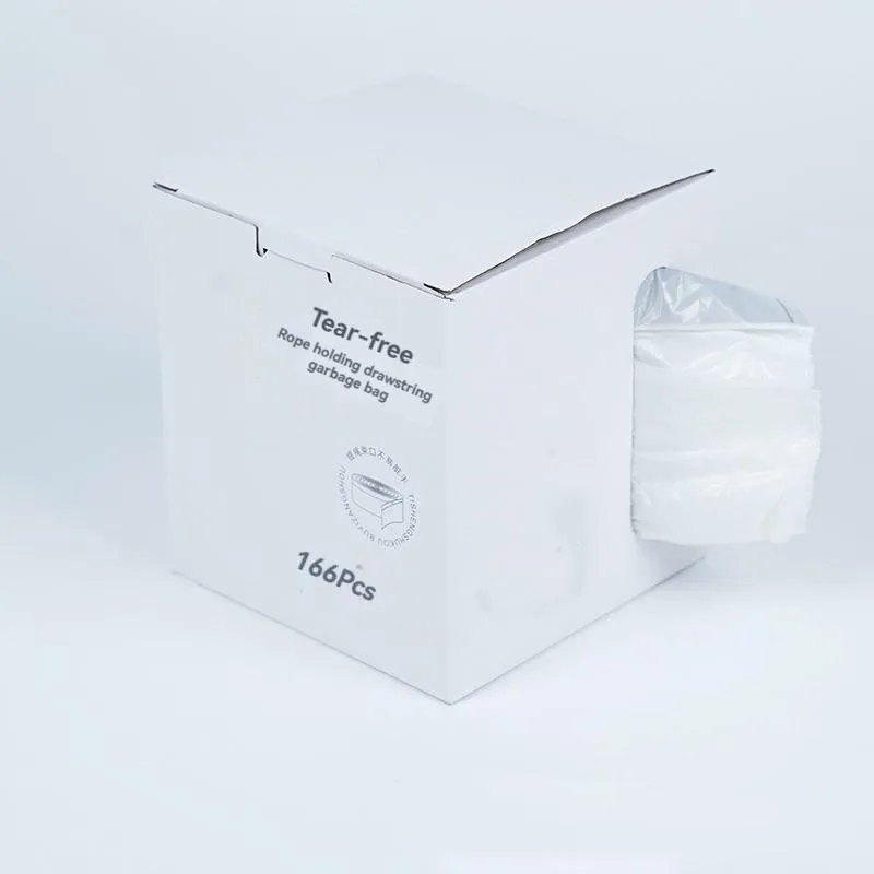 Drawstring Trash Bags Heavy Duty Box Pack Kitchen Garbage Bags Thick Plastic Handle Beg Sampah Bertali - Image 3