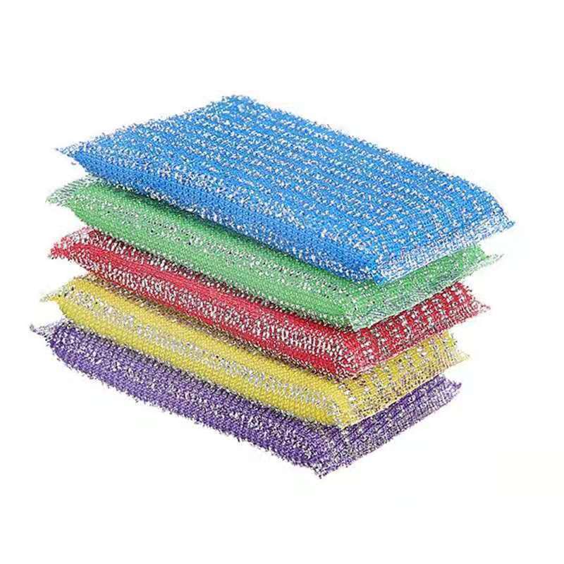 Heavy Duty Absorbent Dish Sponge Thick Scrub Pad Kitchen Oil Grease Cleaner Span Pembersih Dua Muka - Image 3