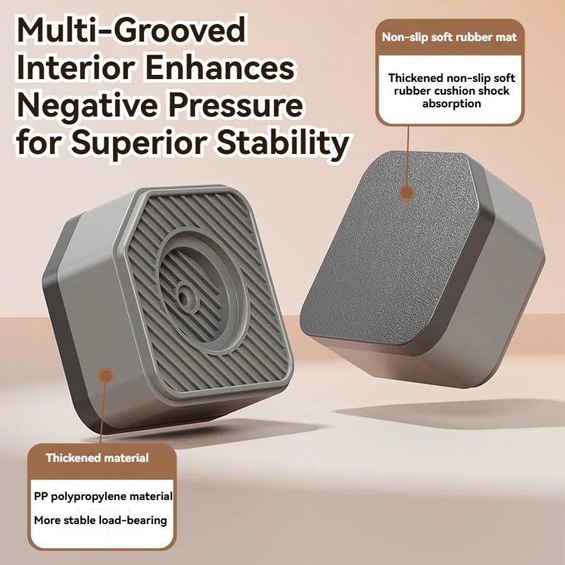 Universal Anti-Vibration Pads for Refrigerator Washing Machine Height Increasing Pad Kaki Mesin Basuh - Image 3