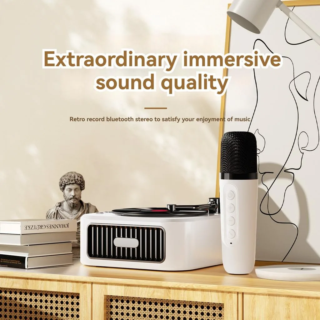 Bluetooth speaker with microphone wireless portable Penyanyi tanpa wayar - Image 3