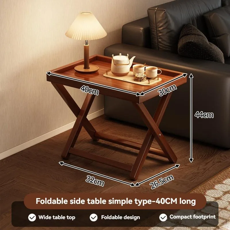 Folding Small Table Outdoor Picnic Portable Mini Side Table Meja Lipat Kecil - Image 3