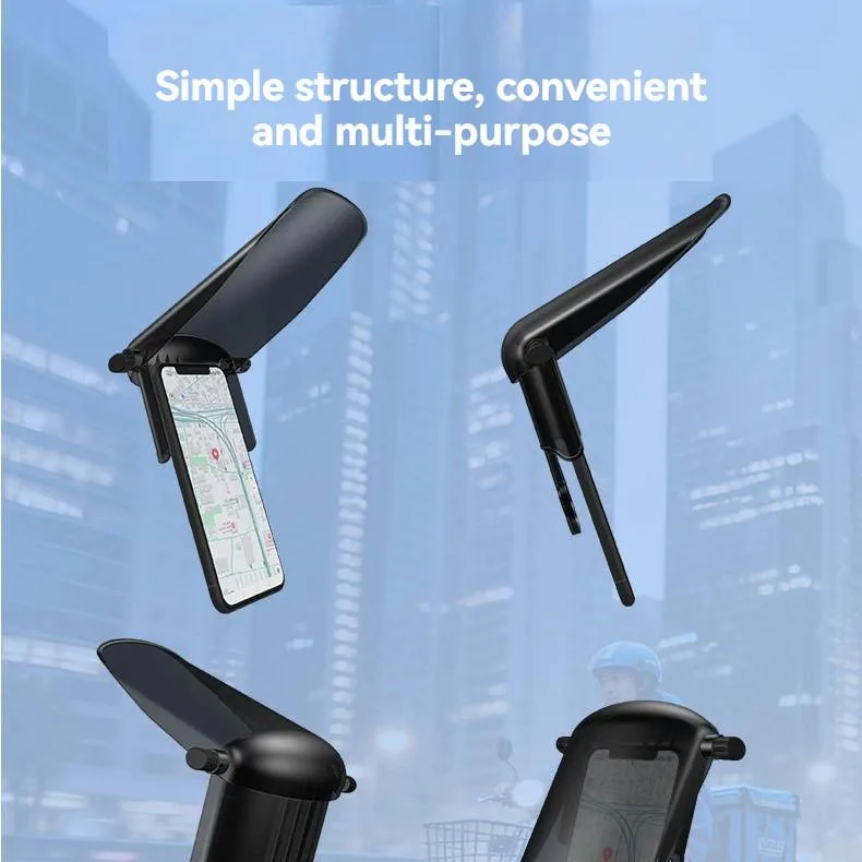 Rider Shockproof Phone Navigation Mount For Electric Motorcycle And Bicycle Pemegang Telefon - Image 3