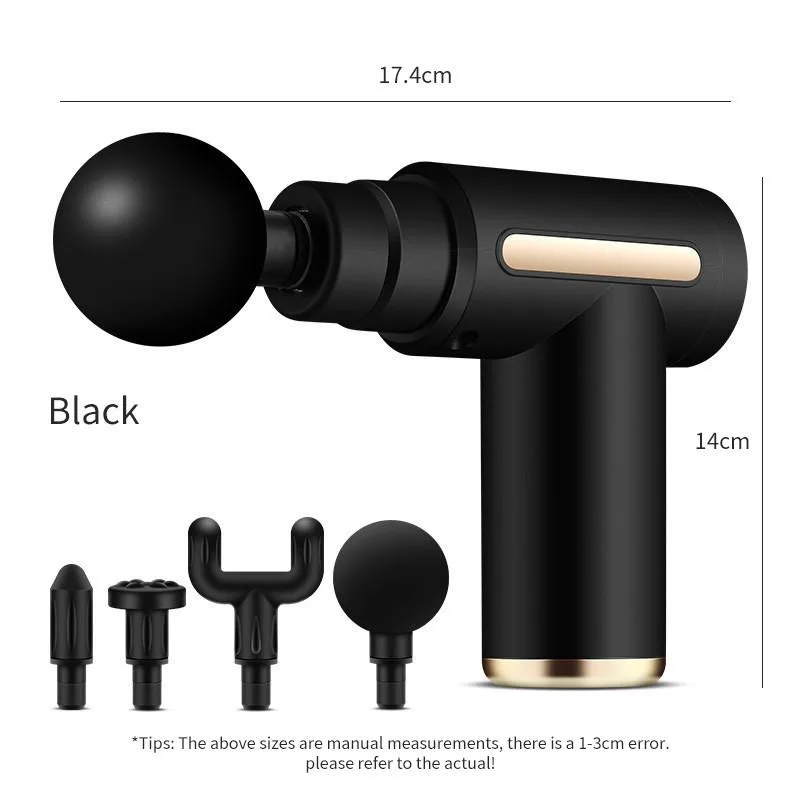 Mini Percussion Massage Gun Portable Electric Massager for Muscle Relaxation Handheld Senjata Urut Elektrik - Image 3