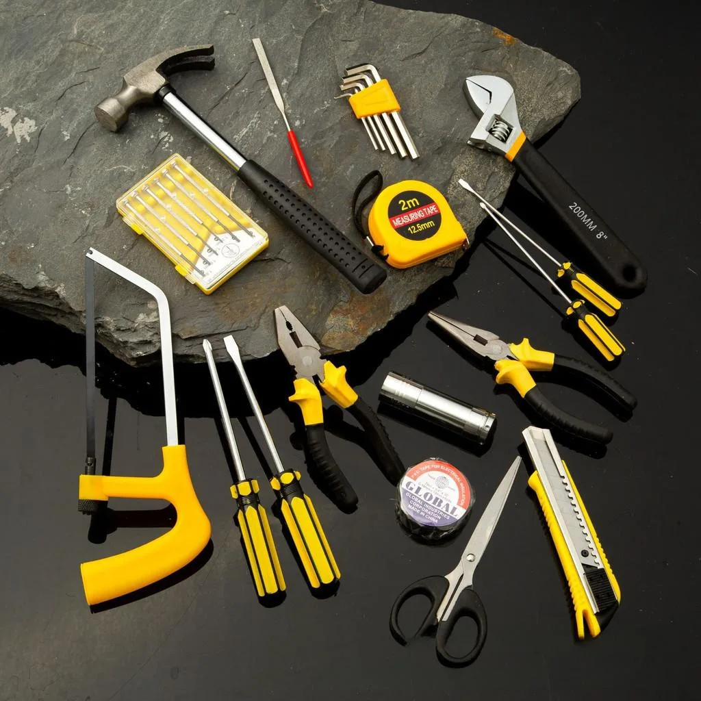 Home Hardware Tool Set Small Maintenance Combination Manual Tool Car Hammer Kit Set Alat Perkakasan - Image 3