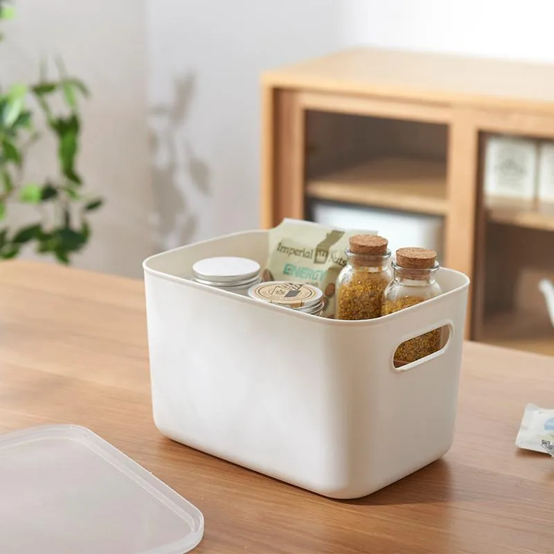 Desktop Storage Box Plastic Multi Purpose Organizer For Office Bathroom Kitchen Kotak Penyimpanan - Image 3