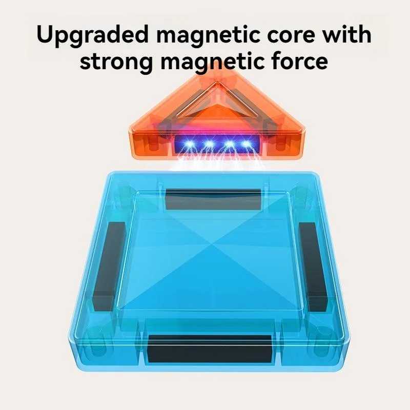 Mini Magnetic Tiles Portable Travel Set Magnetic Building Blocks Toy Mainan Jubin Magnet - Image 3