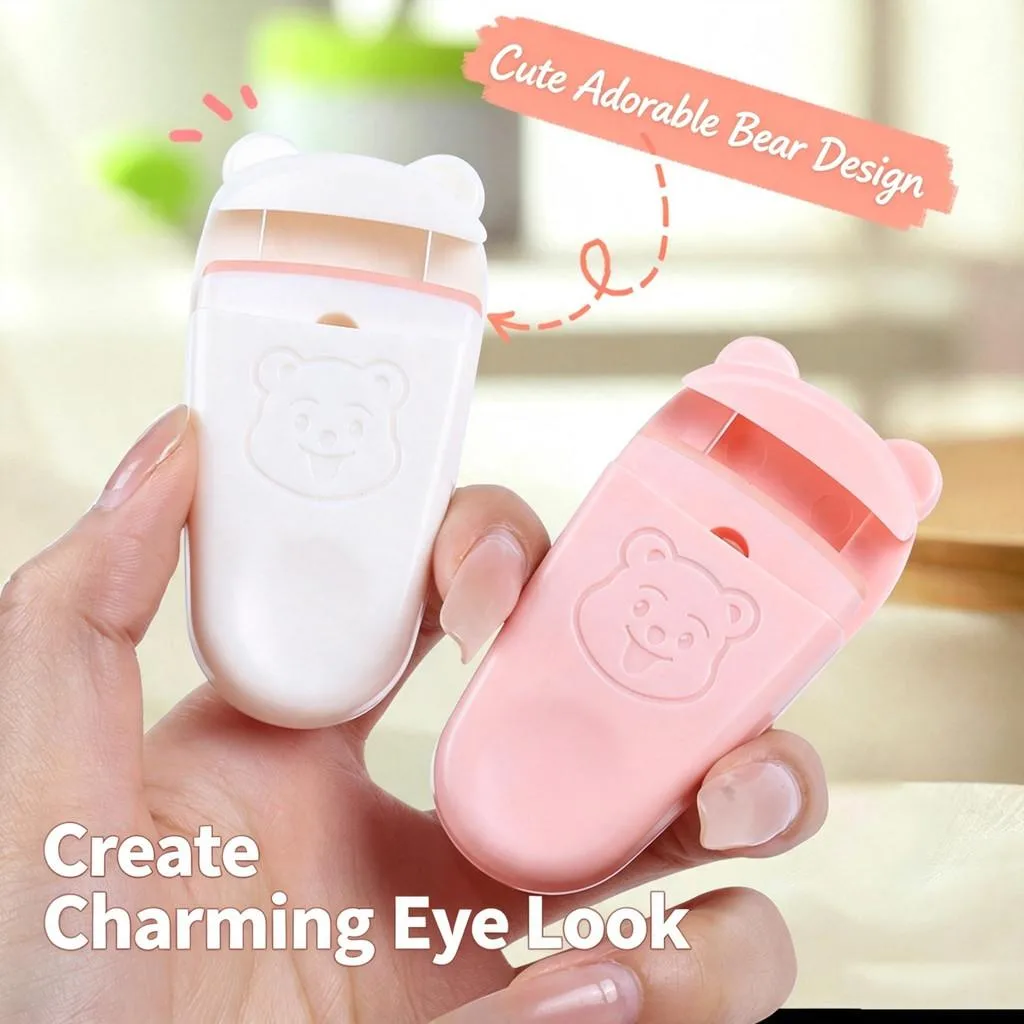 Eyelash Curler Long Lasting Wide Angle Portable Partial Lash Curler For Women Beginner Pengerus Bulu Mata - Image 3