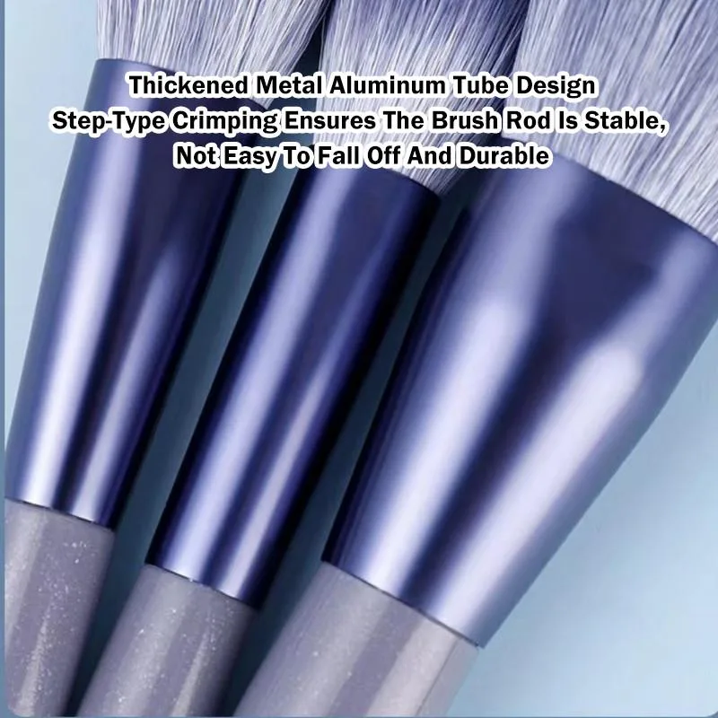 Makeup Brush Set Complete Eyeshadow Blush Powder Brushes Cosmetic Tools For Beginners Set Berus Solek - Image 3
