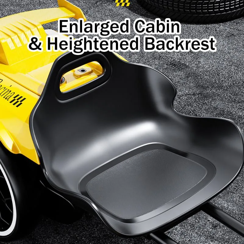 Kids Foldable No Assembly Ride‑On Electric Go Kart Remote Control Four Wheel Baby Toy Car Go Kart Elektrik - Image 3