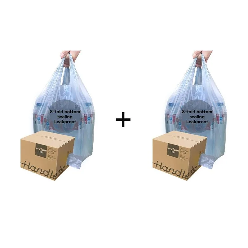 Beg Sampah Plastik 45*59cm, 200 Keping, Berkotak, Dengan Pemegang, Titik Putus, Tebal & Pakai Buang - Image 4