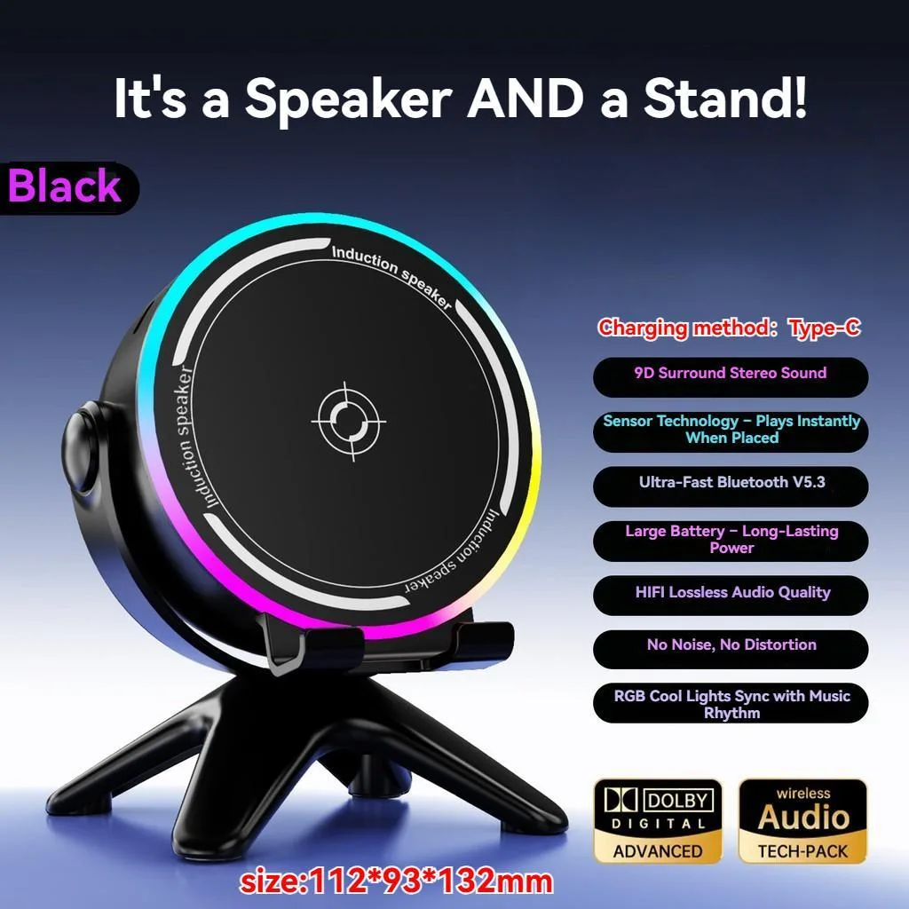 Speaker Bluetooth Bass Kuat Untuk Kereta Luar Desktop Mini Rumah Mudah Alih - Image 4