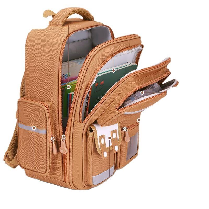 Beg Galas Kanak Kanak Perempuan Sekolah Rendah Ergonomik Anti Sakit Belakang Untuk Darjah 1 Hingga 6 - Image 4