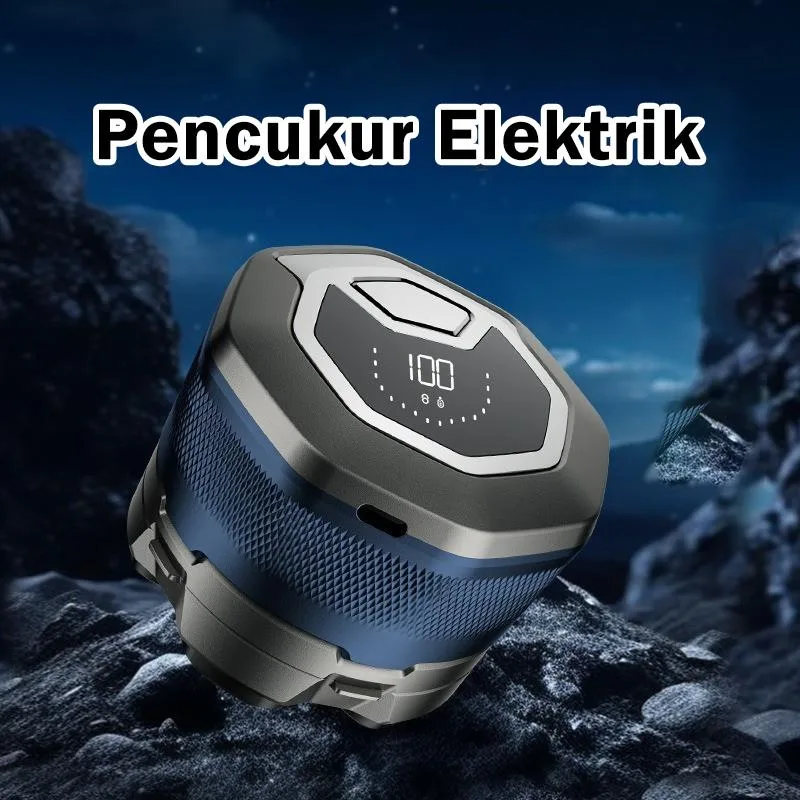 Pencukur Elektrik Lelaki 6-Kepala, Kalas Air, Magnetik Pintar Boleh Dicas untuk Janggut & Kepala Botak - Image 4