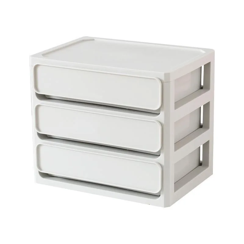Simple Drawer Type Dustproof Storage Box A5 File Storage Box For Home Office Desktop Kotak Simpanan - Image 4