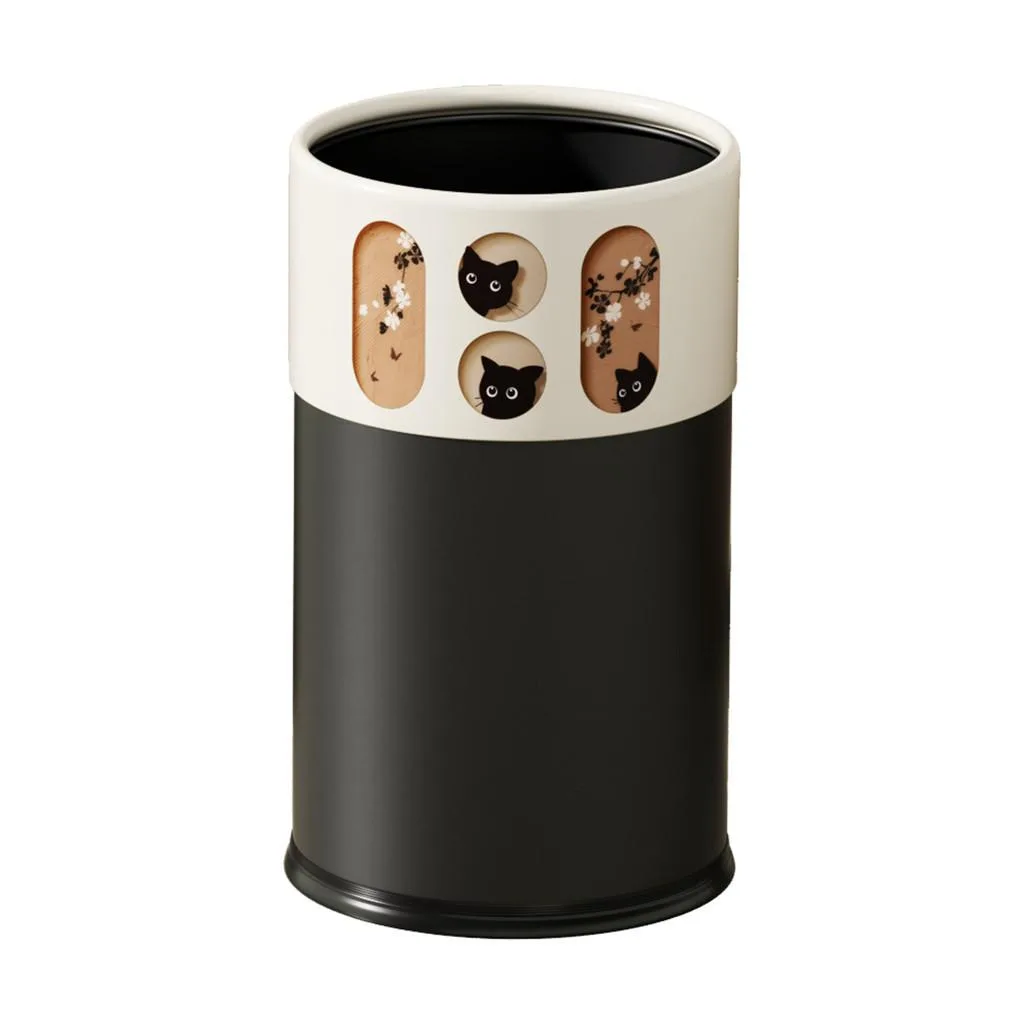 Large Capacity Tall Household Trash Can for Bedroom Living Room Tong Sampah - Image 4