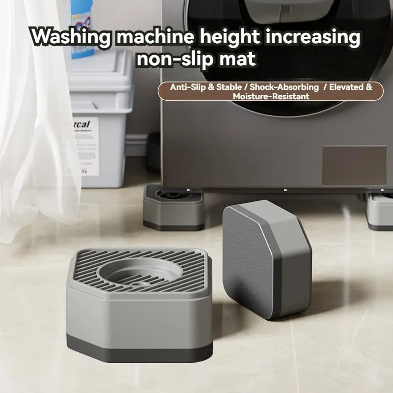 Universal Anti-Vibration Pads for Refrigerator Washing Machine Height Increasing Pad Kaki Mesin Basuh - Image 4