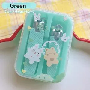 Cartoon Nail Clipper Cute Mini Portable Oblique Nail Clipper Gunting Kuku - Image 4