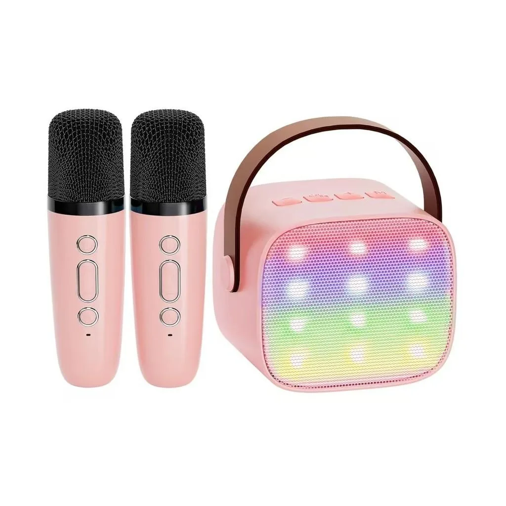 Portable Bluetooth Karaoke Speaker With Wireless Microphone Pembesar suara Bluetooth - Image 4