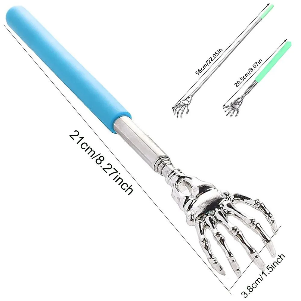 Stainless Steel Telescopic Back Scratcher Pengikis Belakang - Image 4