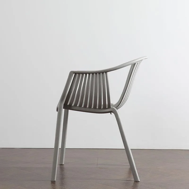 Plastic Chair Outdoor PP Leisure Chair Living Room Armchair Lazy Chair Kerusi plastik - Image 4