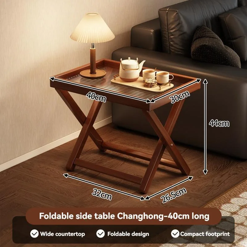 Folding Small Table Outdoor Picnic Portable Mini Side Table Meja Lipat Kecil - Image 4