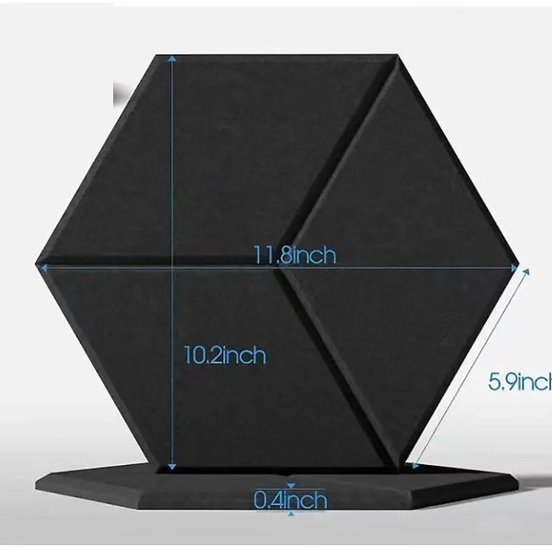 Self Adhesive Polyester Acoustic Panels Wall Decor Soundproof Noise Reduction Busa Kediangan - Image 4