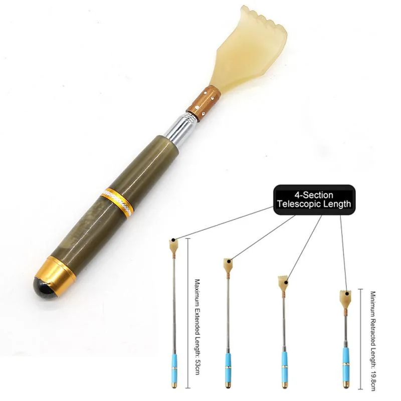Telescopic Magnetic Bead Back Scratcher Multi-Functional Portable Itch Relief Tool Massage Pengikis belakang - Image 4