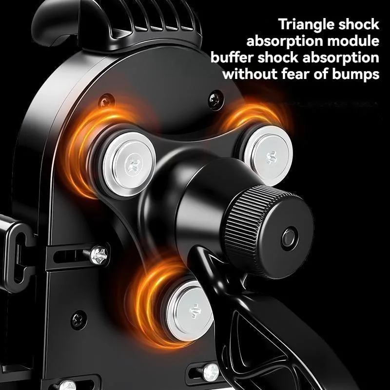 Shockproof Rain Sun Phone Mount With Mini Helmet For Electric Bike Food Delivery Rider Pemegang Telefon - Image 4