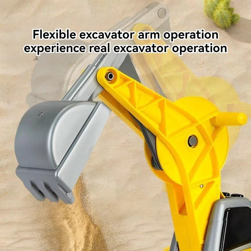 Kids Large Ride On Excavator Toy Sliding Scooter Digger Car For Baby Ride-On Excavator Untuk Kanak-kanak - Image 4
