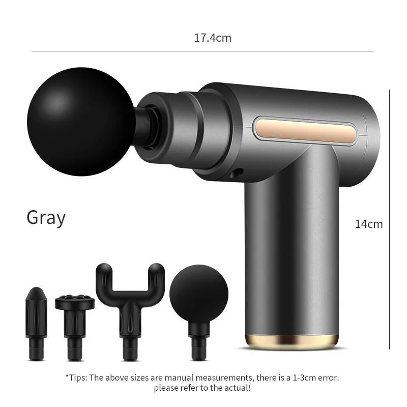 Mini Percussion Massage Gun Portable Electric Massager for Muscle Relaxation Handheld Senjata Urut Elektrik - Image 4