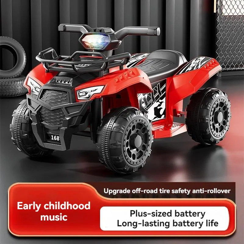 Kids Four Wheel Beach Buggy Electric Motorcycle Off Road Ride On Toy Car Buggy Elektrik Pantai - Image 4