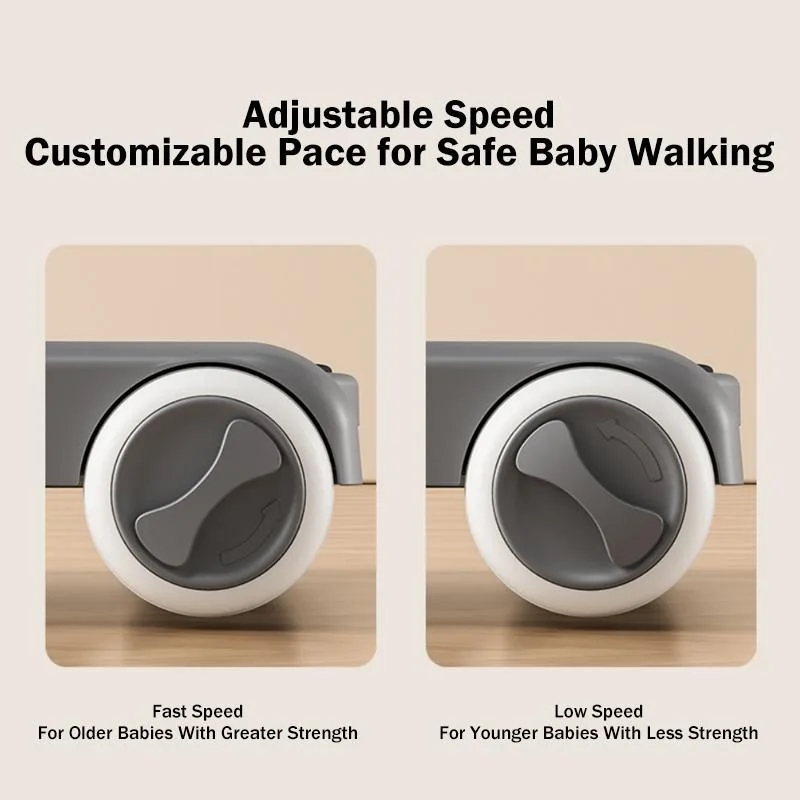 Multifunctional Foldable Height Adjustable Baby Walker With Music For Toddlers Kereta Jalan Bayi - Image 4