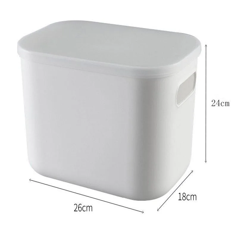 Desktop Storage Box Plastic Multi Purpose Organizer For Office Bathroom Kitchen Kotak Penyimpanan - Image 4