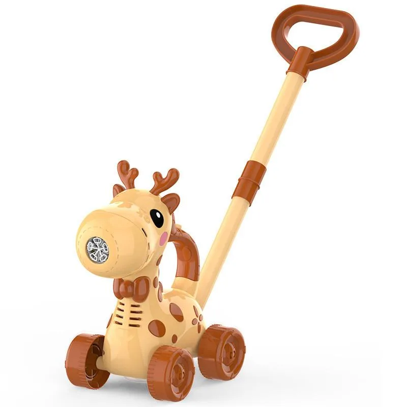 Kids Walker Cart Bubble Machine Indoor Outdoor Toddler Gift Toy Mesin Gelembung - Image 4