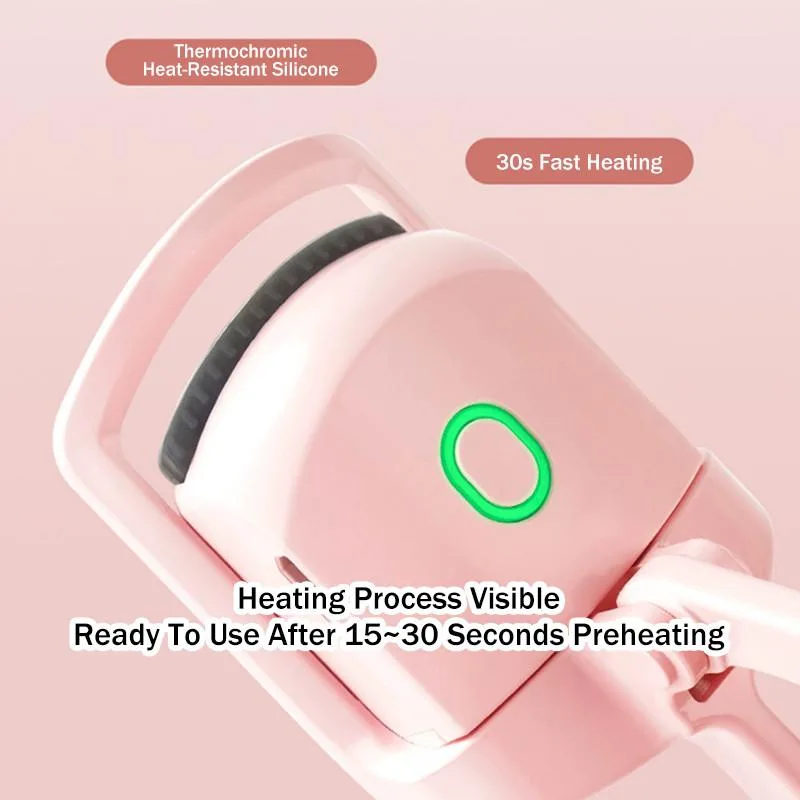 Electric Heated Eyelash Curler Portable Rechargeable Long Lasting Lash Curling Tool Pengerus Bulu Mata Elektrik - Image 4
