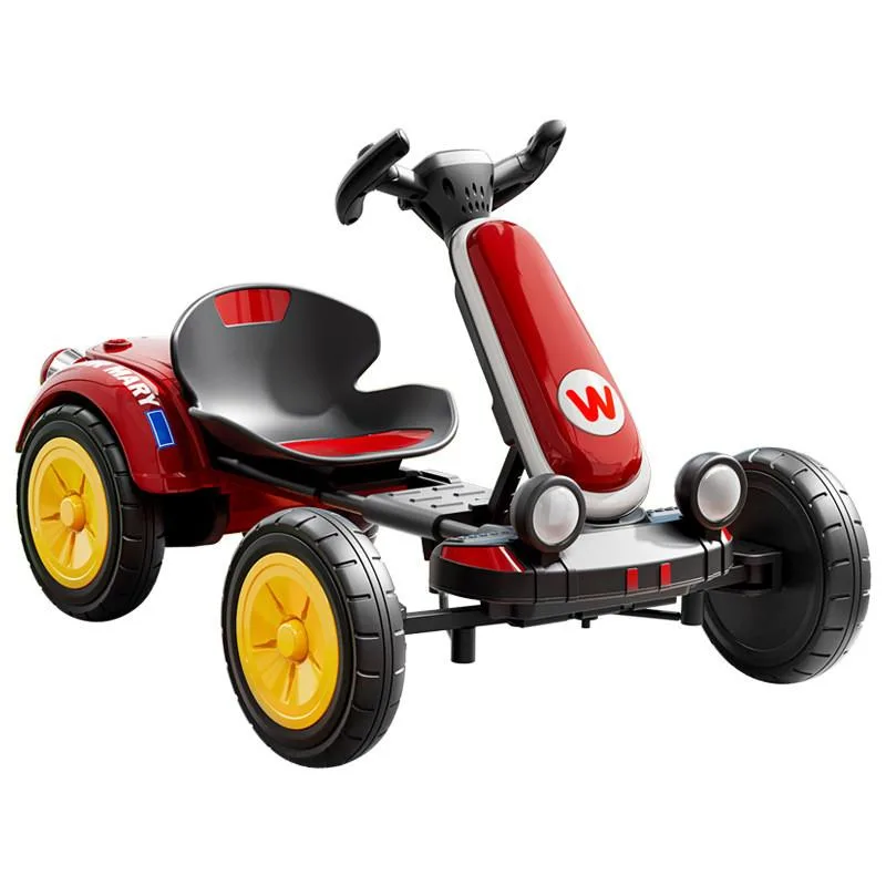 Kids Folding No Assembly Remote Control Electric Go Kart For Boys Girls Outdoor Toy Lumba Kecil Kereta Lumba Kecil - Image 4