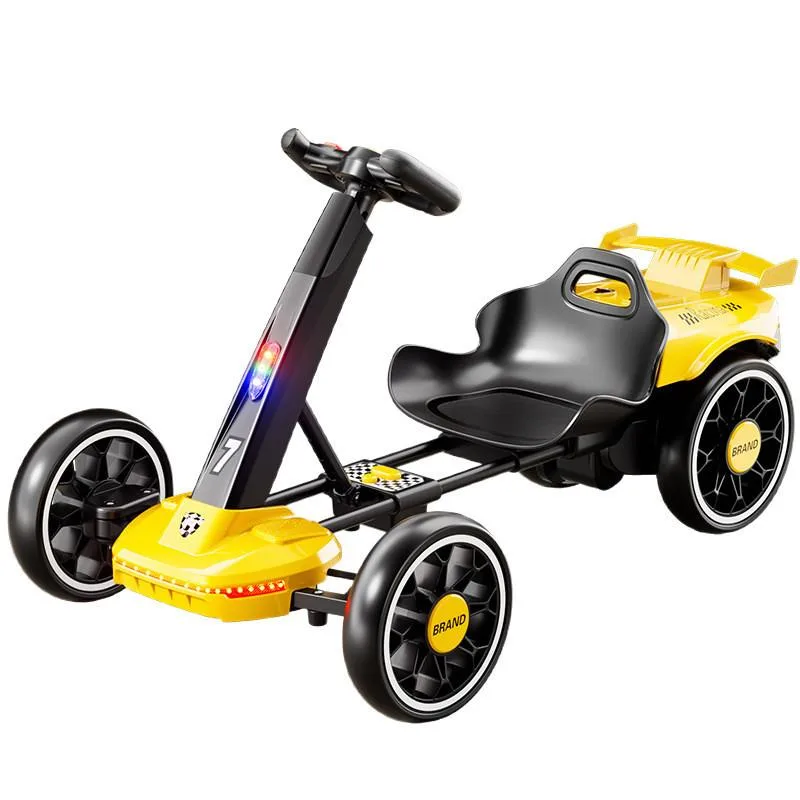 Kids Foldable No Assembly Ride‑On Electric Go Kart Remote Control Four Wheel Baby Toy Car Go Kart Elektrik - Image 4