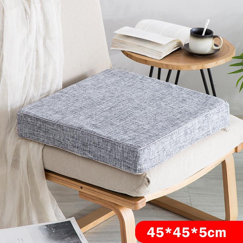 Kusyen Span 35D Padu Lebih Keras Untuk Sofa Kerusi Kayu Merah Tatami Balkoni Empuk Tebal Tahan Lasak Serbaguna - Image 5