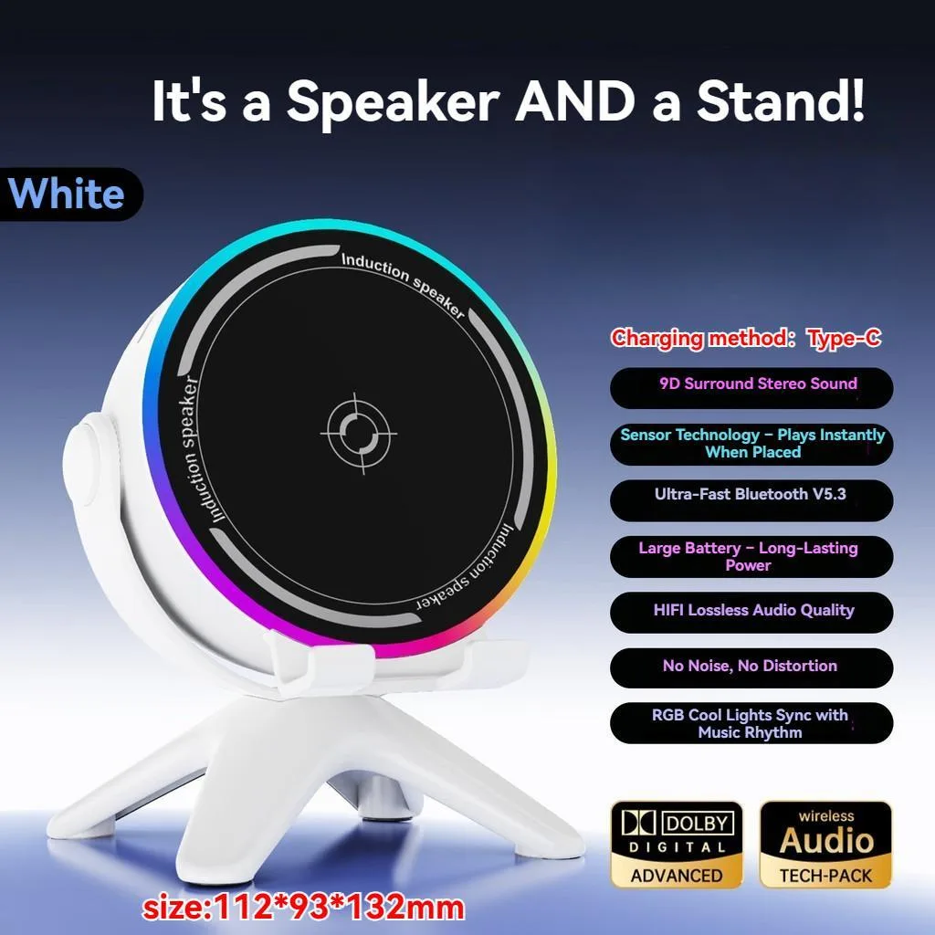Speaker Bluetooth Bass Kuat Untuk Kereta Luar Desktop Mini Rumah Mudah Alih - Image 5