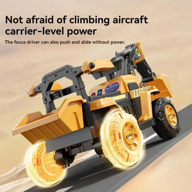 Large Electric Excavator Toy for Kids Rechargeable Construction Digger Truck Engineering Vehicle Jengkaut Elektrik - Image 5