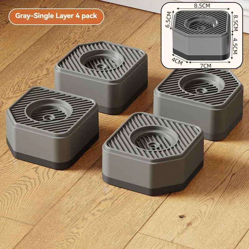 Universal Anti-Vibration Pads for Refrigerator Washing Machine Height Increasing Pad Kaki Mesin Basuh - Image 5