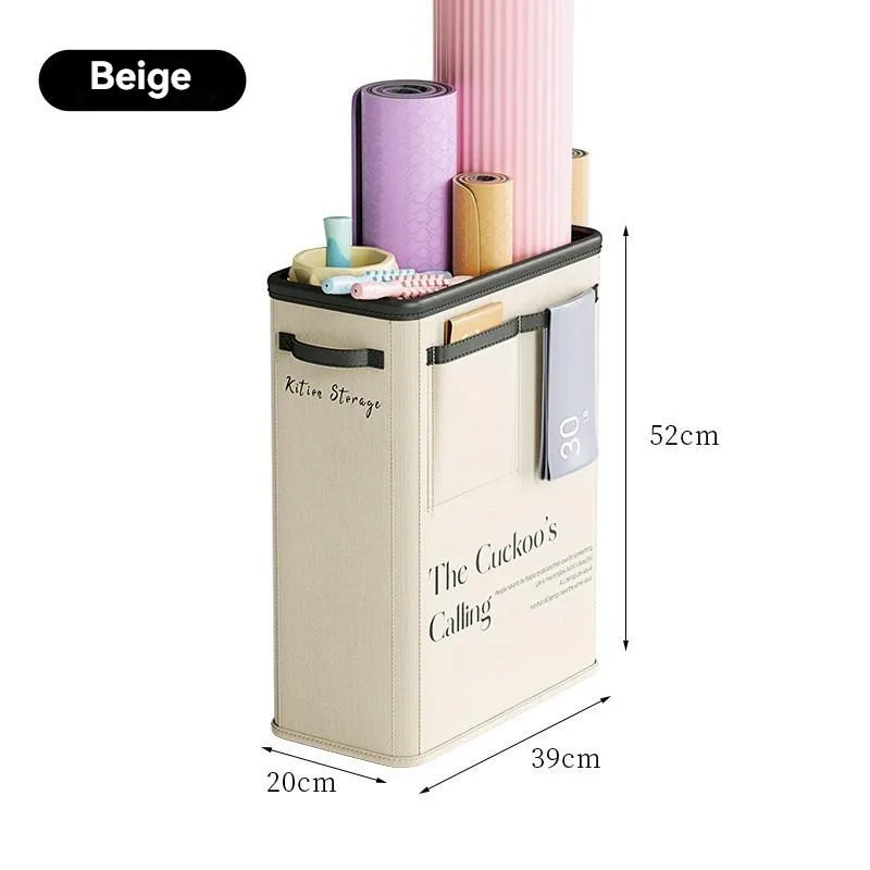 Foldable Yoga Storage Box Sports Equipment Organizer Basket Home Storage Bin Kotak Penyimpanan Yoga Boleh Lipat - Image 5