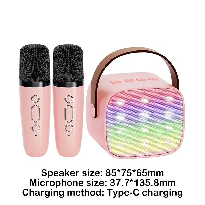 Portable Bluetooth Karaoke Speaker With Wireless Microphone Pembesar suara Bluetooth - Image 5