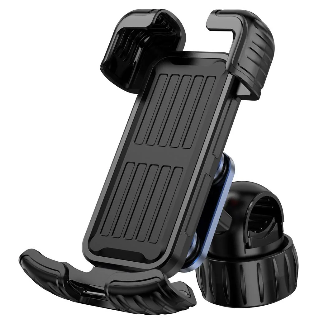 Shock Absorbing Anti Shake Phone Navigation Mount For Motorcycle E Bike Bicycle Food Delivery Pemegang Telefon - Image 5