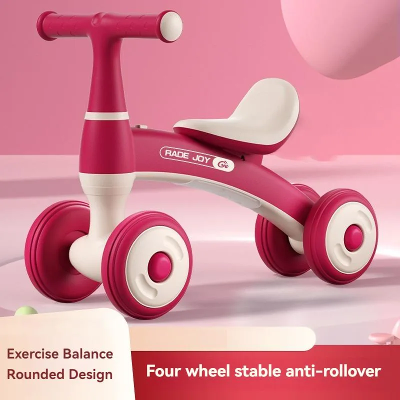 Kids Balance Bike 4 Wheels Toddler Baby Ride On Toy Learning To Walk Age 1-3 Years Kereta Gelongsor Kanak-Kanak - Image 5