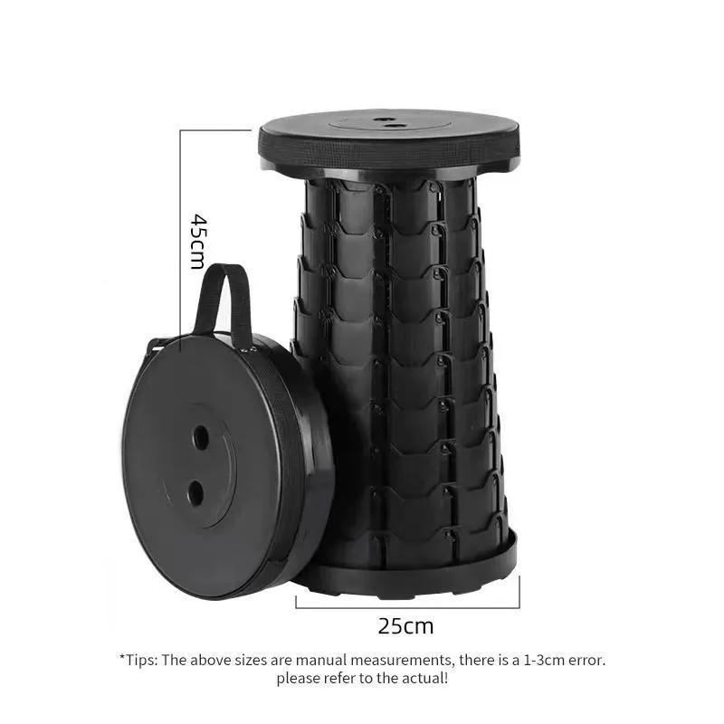 Outdoor Portable Folding Stool Chair Rainbow Folding Stool Adjustable Stool Fishing Train Stool Kerusi Lipat - Image 5
