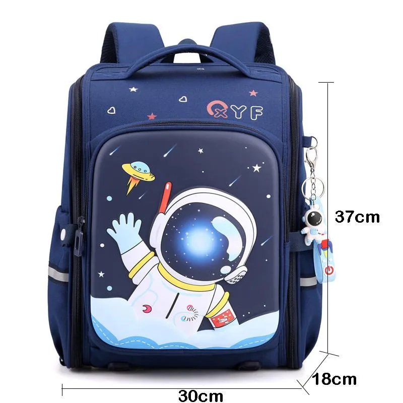 Unicorn Cartoon Backpack Ergonomic Anti-Backpack for Boys and Girls Grades 1-3 Beg Galas Pelajar - Image 5